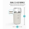 image:imageMarthaStewart ElectricCoffee amp Spice GrinderDual 25oz RemovableBowls StorageLidsStainless Steel BladesOne Touch Pulse Control2in1CompactBeans amp Spices Herbsamp Nuts Linen CreamLinen Cream